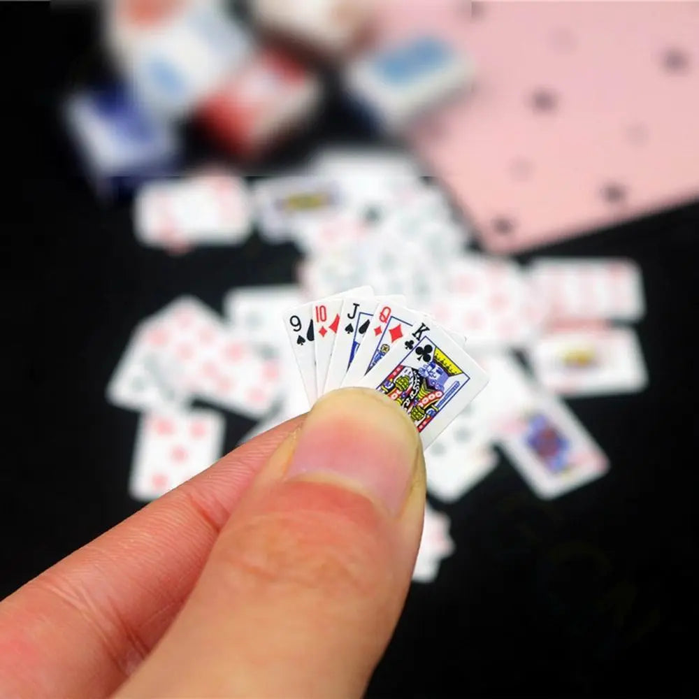 Cute Mini Deck of Playing Cards (1 Set) by HitMyNeed