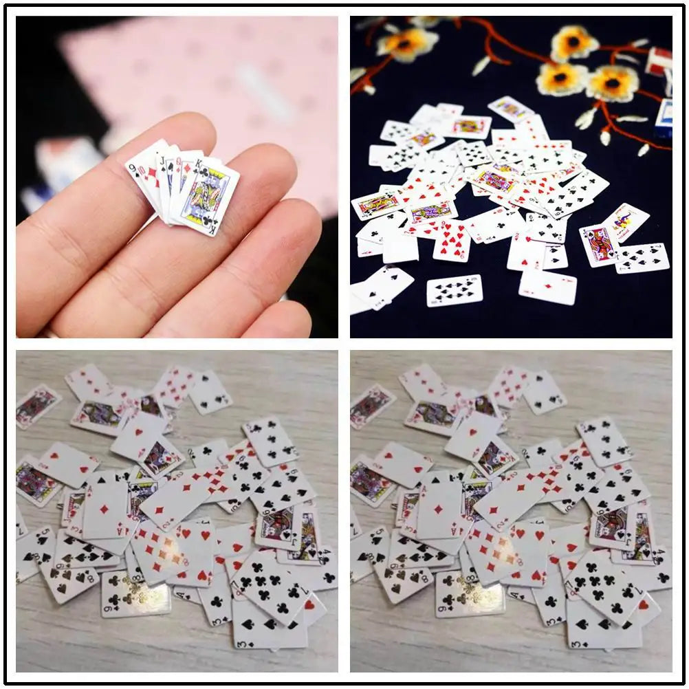 Cute Mini Deck of Playing Cards (1 Set) by HitMyNeed