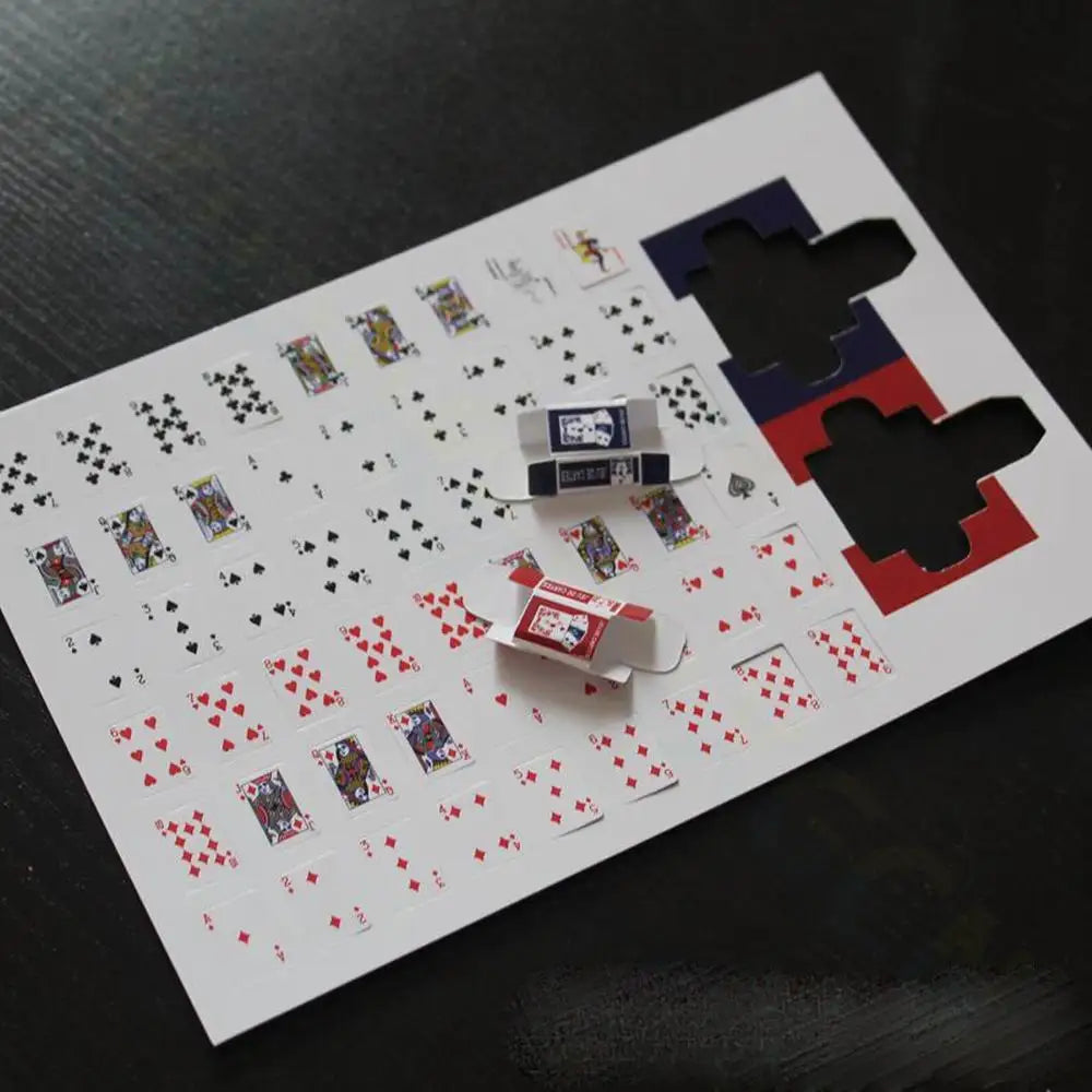 Cute Mini Deck of Playing Cards (1 Set) by HitMyNeed