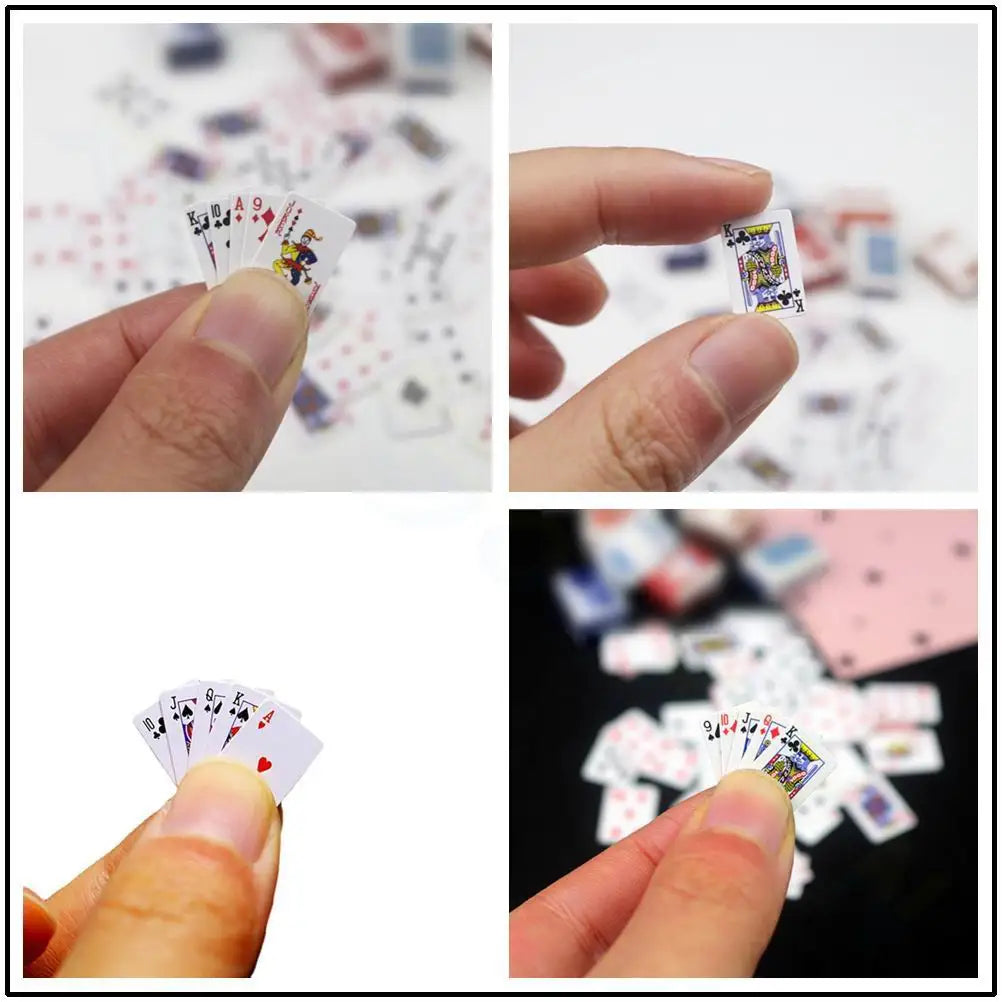 Cute Mini Deck of Playing Cards (1 Set) by HitMyNeed