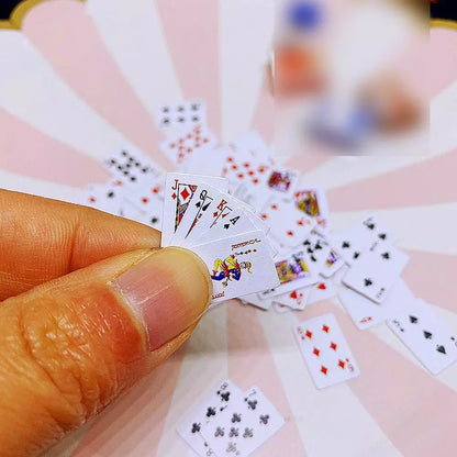 Cute Mini Deck of Playing Cards (1 Set) by HitMyNeed