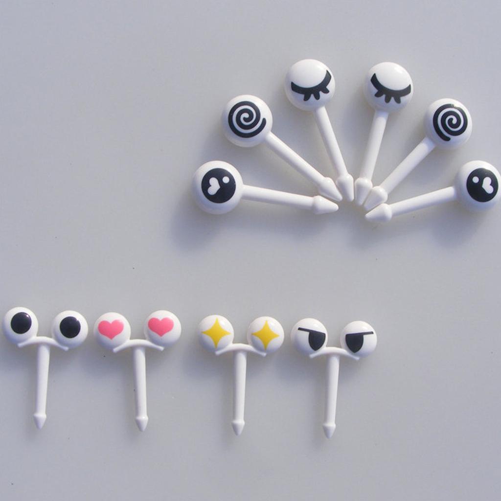 Cute Mini Fruit Picks Fork Set (10pcs) by HitMyNeed