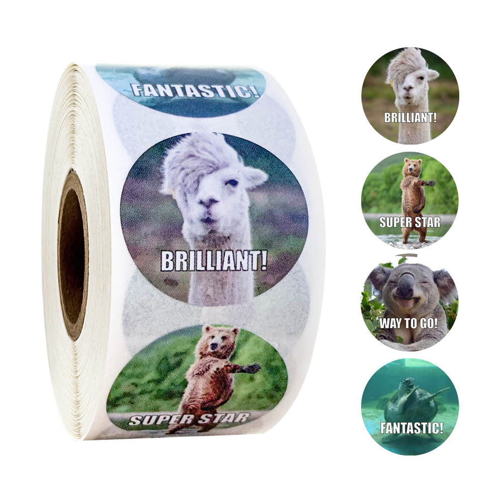 Cute Motivational Stickers for Students, 500 Pack h0424-500pcs by HitMyNeed