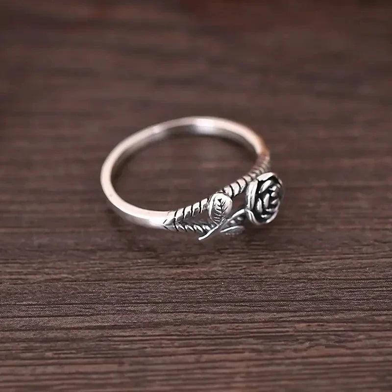 Cute Mouse Adjustable Open Ring in Antique Silver q401 by HitMyNeed