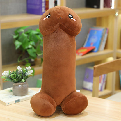 Cute Novelty Plush Pillow - Funny Kawaii Gag Gift 90cm brown-cry by HitMyNeed