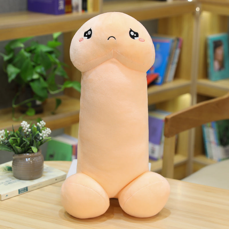 Cute Novelty Plush Pillow - Funny Kawaii Gag Gift 90cm white-cry by HitMyNeed