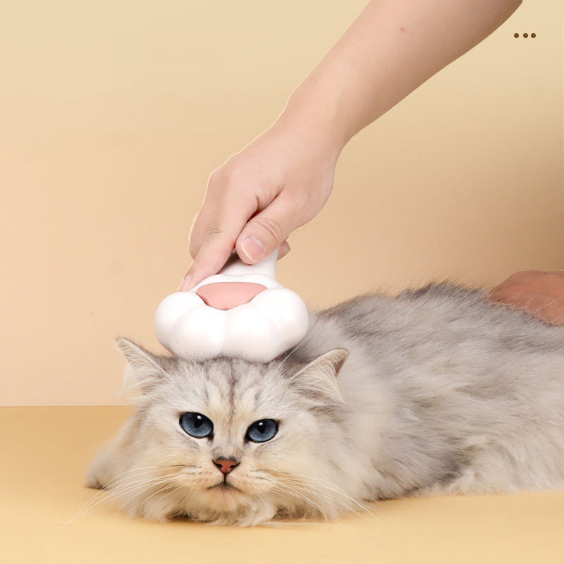 Cute Paw Cat & Dog Grooming Brush by HitMyNeed
