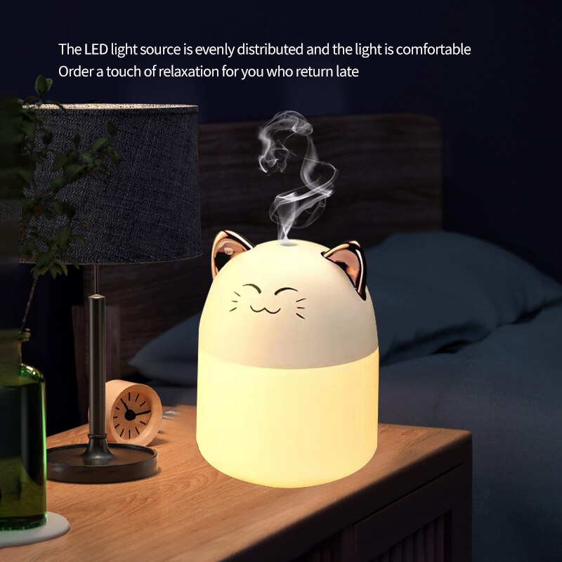 Cute Pet USB Mini Humidifier for Desk & Bedroom by HitMyNeed