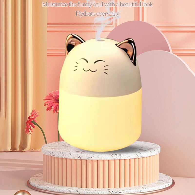 Cute Pet USB Mini Humidifier for Desk & Bedroom by HitMyNeed