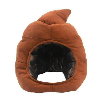 Cute Poop Plush Hat with Optional Sunglasses by HitMyNeed