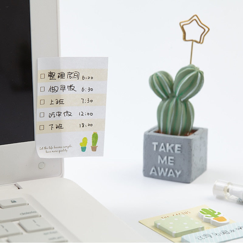 Cute Reminder Sticky Notepads with 4 Sizes by HitMyNeed