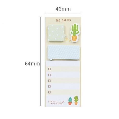 Cute Reminder Sticky Notepads with 4 Sizes by HitMyNeed