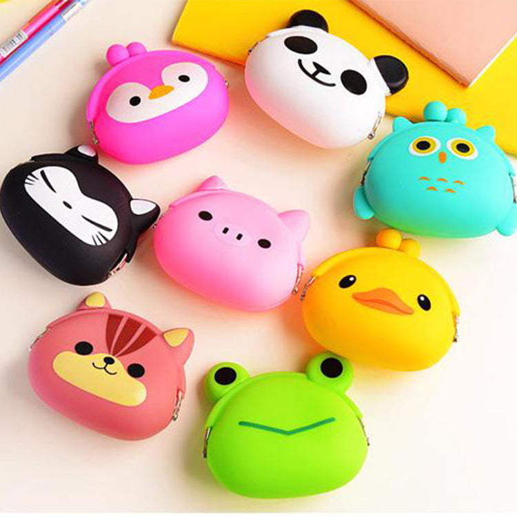 Cute Silicone Animal Wallet for Kids by HitMyNeed
