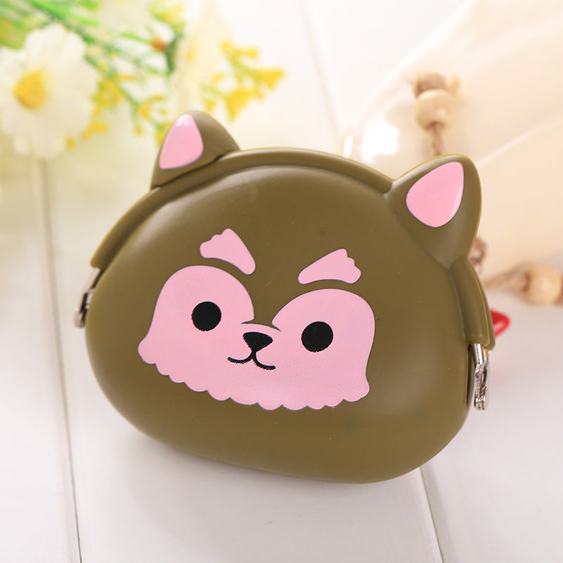 Cute Silicone Animal Wallet for Kids color-3 by HitMyNeed