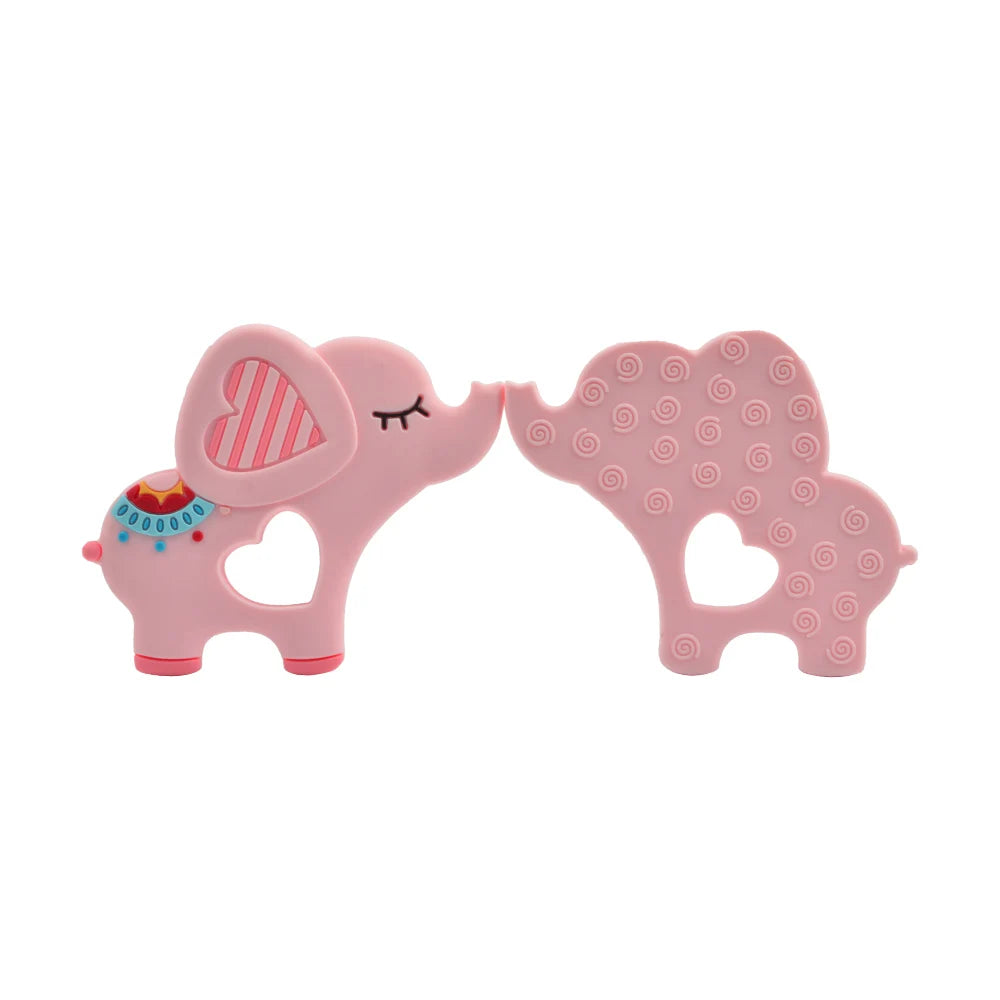 Cute Silicone Elephant Teether for Babies by HitMyNeed