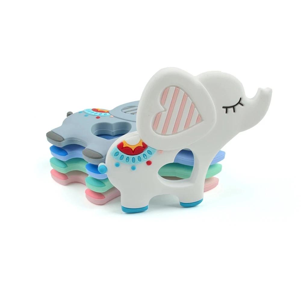 Cute Silicone Elephant Teether for Babies by HitMyNeed