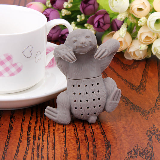 Cute Sloth Silicone Tea Infuser for Loose Leaf Tea by HitMyNeed