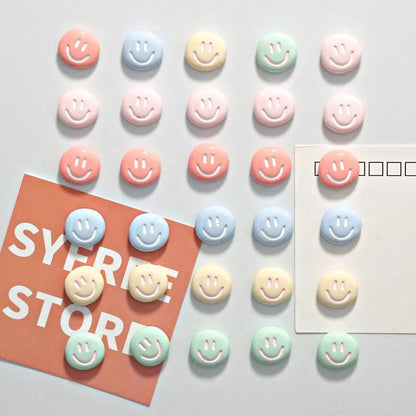 Cute Smiley Face Fridge Magnets Set (5 Pieces) by HitMyNeed