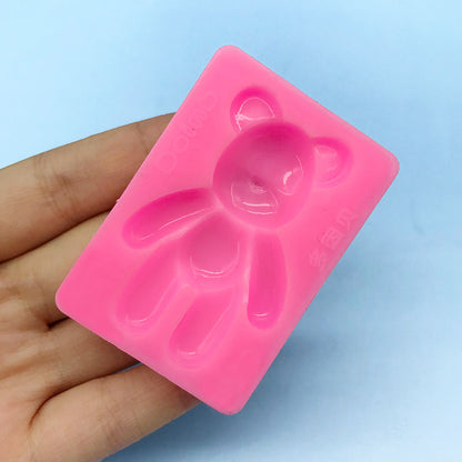 Cute Teddy Bear Silicone Mold for Baking & Crafts by HitMyNeed