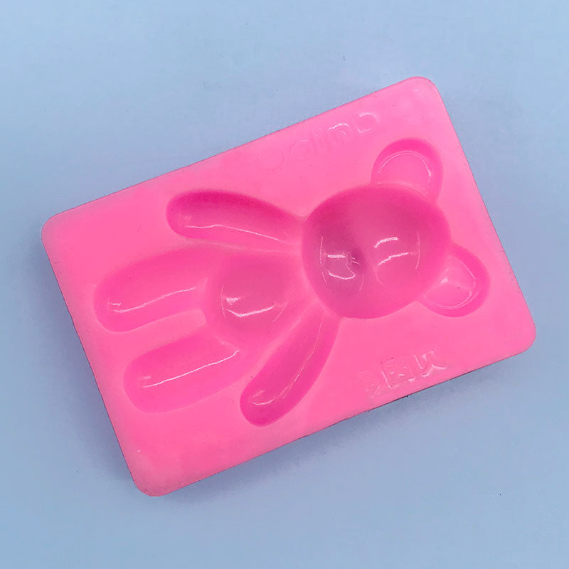 Cute Teddy Bear Silicone Mold for Baking & Crafts by HitMyNeed