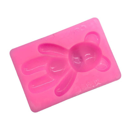 Cute Teddy Bear Silicone Mold for Baking & Crafts by HitMyNeed