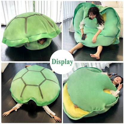 Cute Wearable Turtle Shell Pillow for Kids & Adults by HitMyNeed
