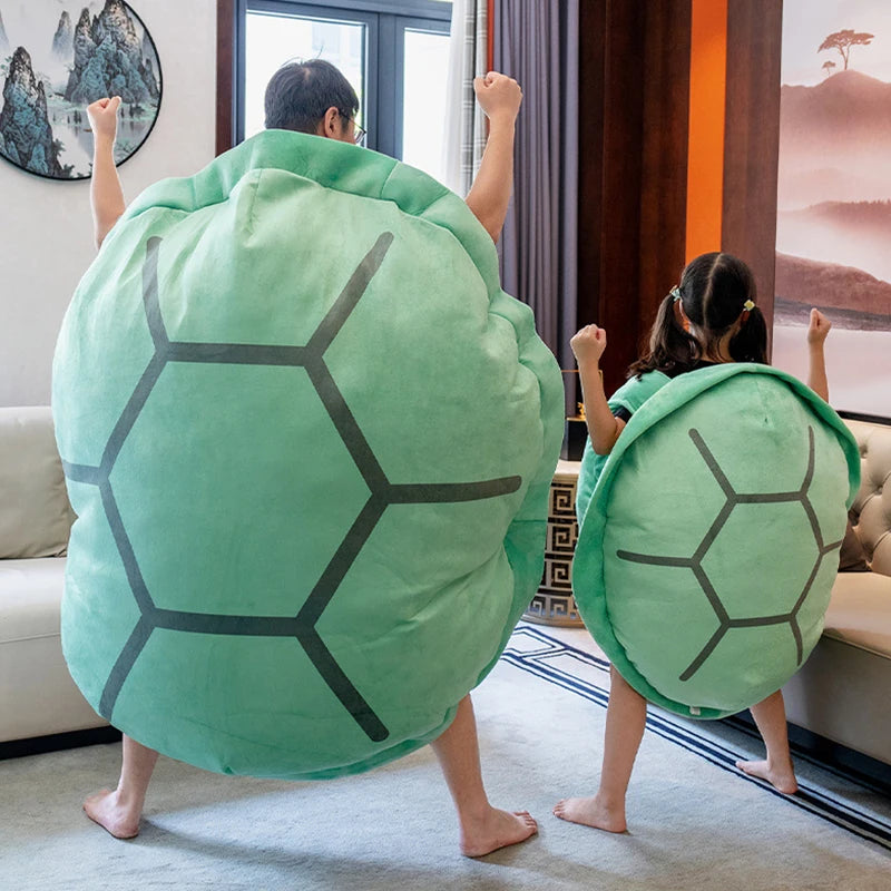 Cute Wearable Turtle Shell Pillow for Kids & Adults S - 60cm by HitMyNeed
