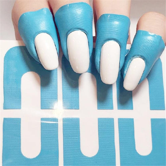 Cuticle Protection Latex Nail Barriers (10 Pack) by HitMyNeed