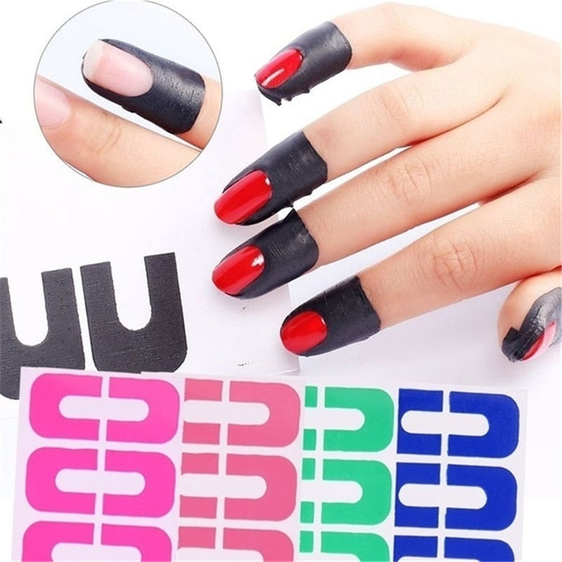 Cuticle Protection Latex Nail Barriers (10 Pack) by HitMyNeed