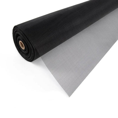 Cuttable Mosquito Screen Mesh Roll for Doors & Windows black 200x400cm by HitMyNeed