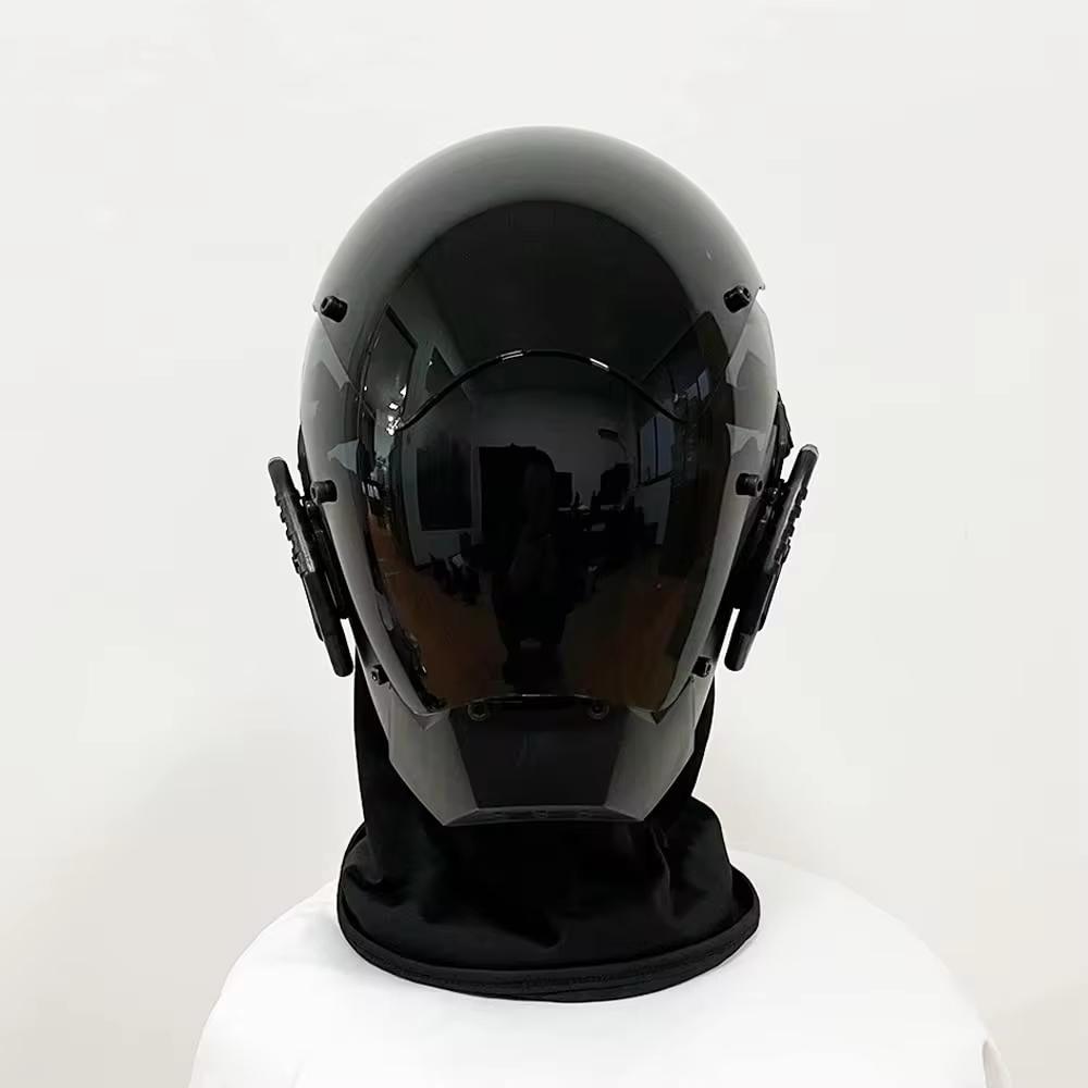 Cyberpunk Robocop Style Futuristic Cosplay Mask by HitMyNeed