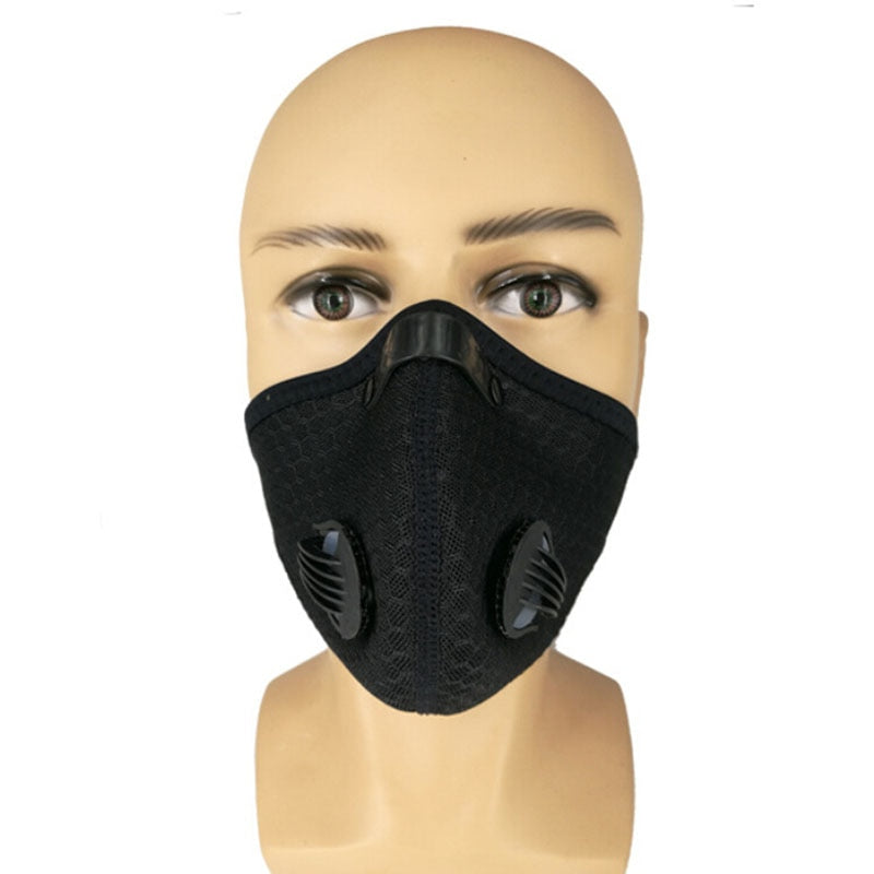Cycling Anti-Pollution Mask with Activated Carbon by HitMyNeed