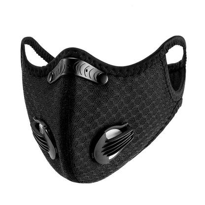 Cycling Pollution Mask with 5-Layer Filter by HitMyNeed