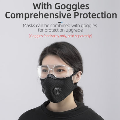 Cycling Pollution Mask with 5-Layer Filter by HitMyNeed