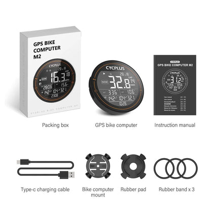 CYCPLUS M2 GPS Bike Computer with ANT+ & Bluetooth by HitMyNeed