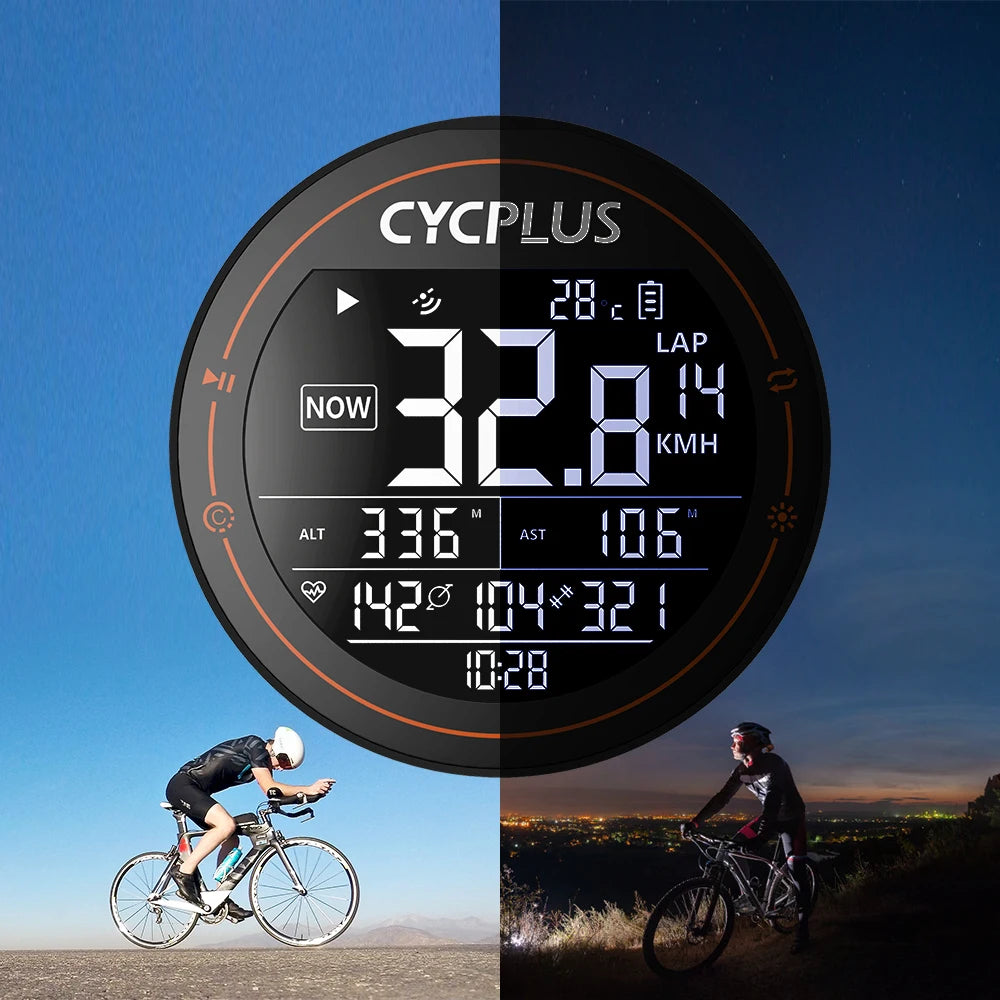 CYCPLUS M2 GPS Bike Computer with ANT+ & Bluetooth by HitMyNeed