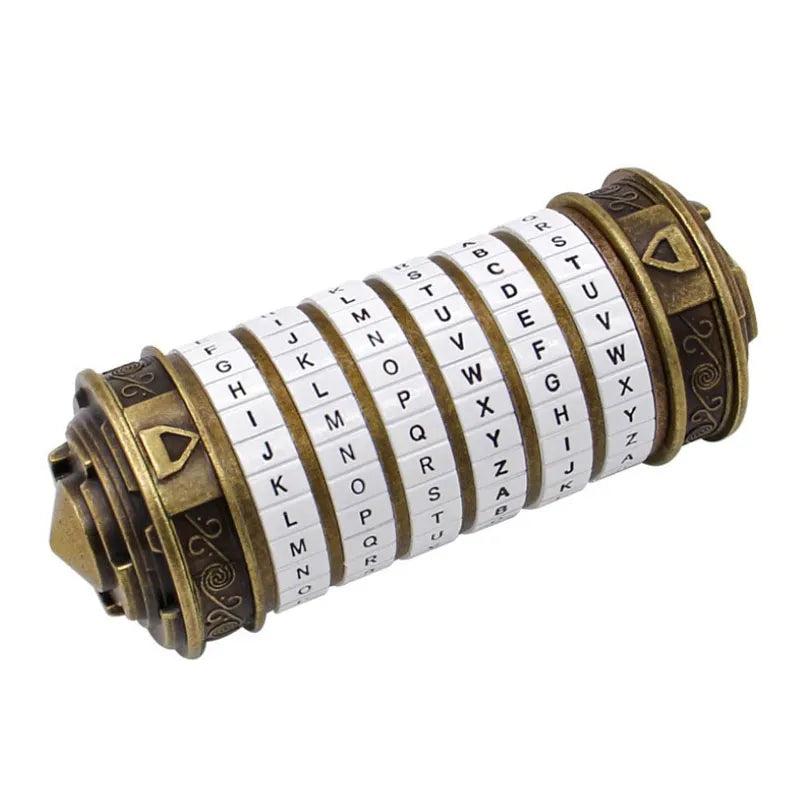 Da Vinci Style Cryptex Password Puzzle Lock Gift by HitMyNeed