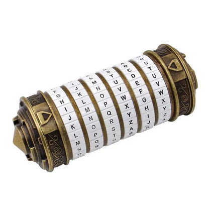 Da Vinci Style Cryptex Password Puzzle Lock Gift by HitMyNeed