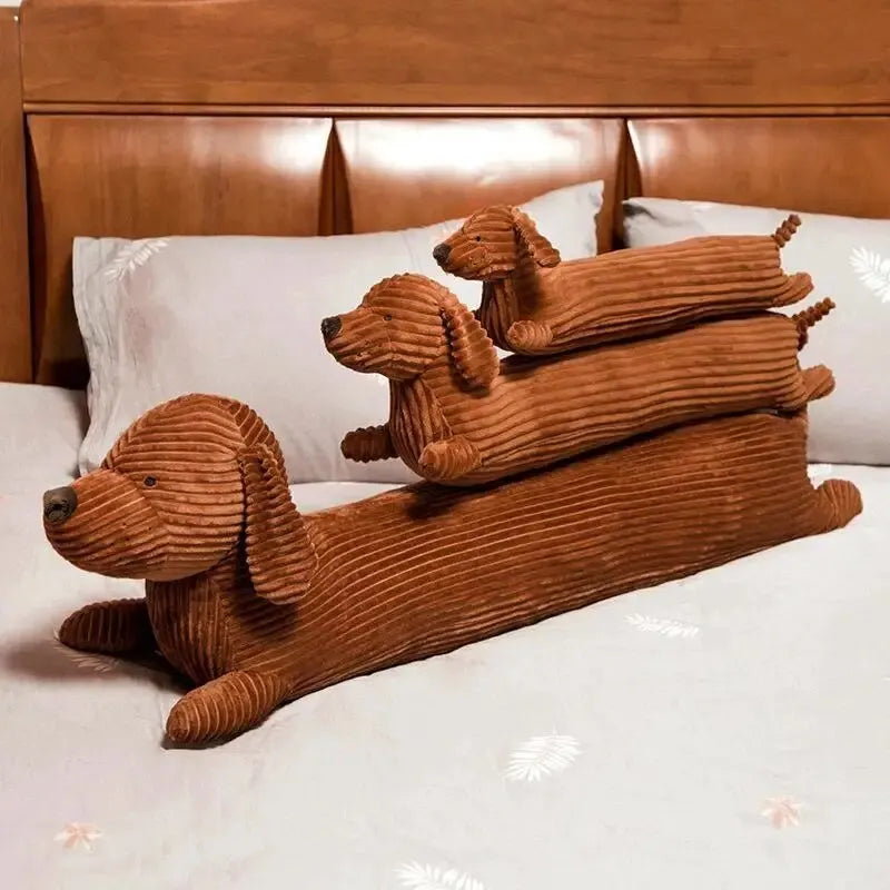 Dachshund Dog Strip Pillow for Home & Office by HitMyNeed