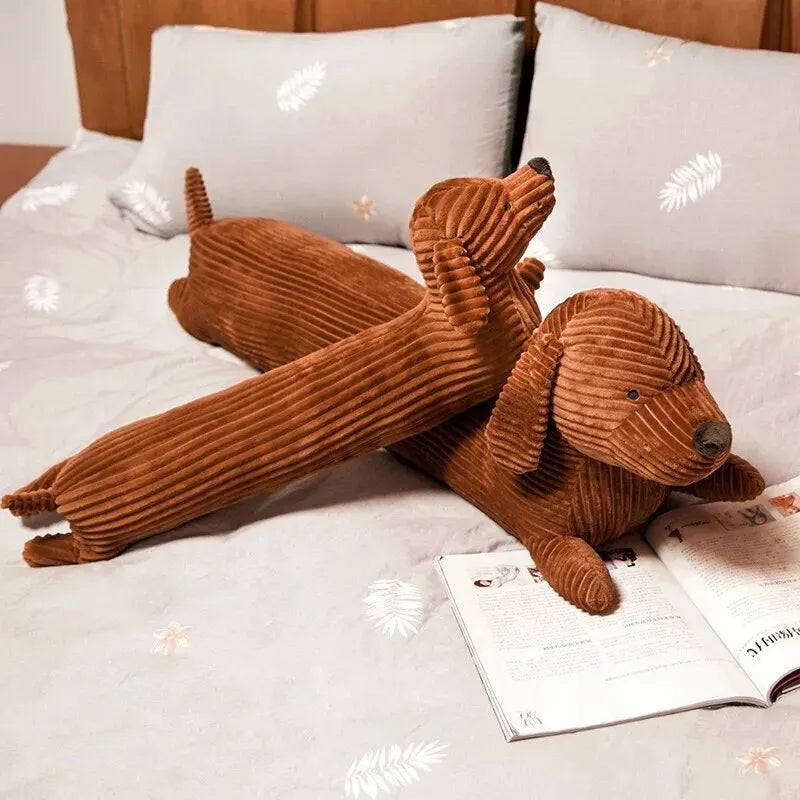 Dachshund Dog Strip Pillow for Home & Office by HitMyNeed