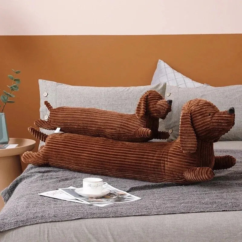 Dachshund Dog Strip Pillow for Home & Office by HitMyNeed