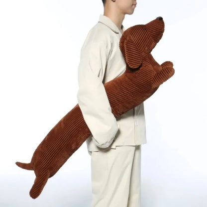 Dachshund Dog Strip Pillow for Home & Office 50cm by HitMyNeed