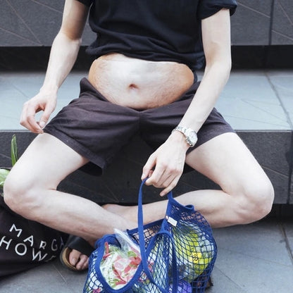 Dad Bod Hairy Belly Fanny Pack Waist Bag by HitMyNeed