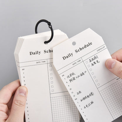 Daily Planner Notepad 52 Sheets Ring-Bound by HitMyNeed