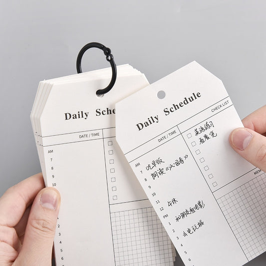 Daily Planner Notepad 52 Sheets Ring-Bound by HitMyNeed