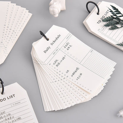 Daily Planner Notepad 52 Sheets Ring-Bound by HitMyNeed