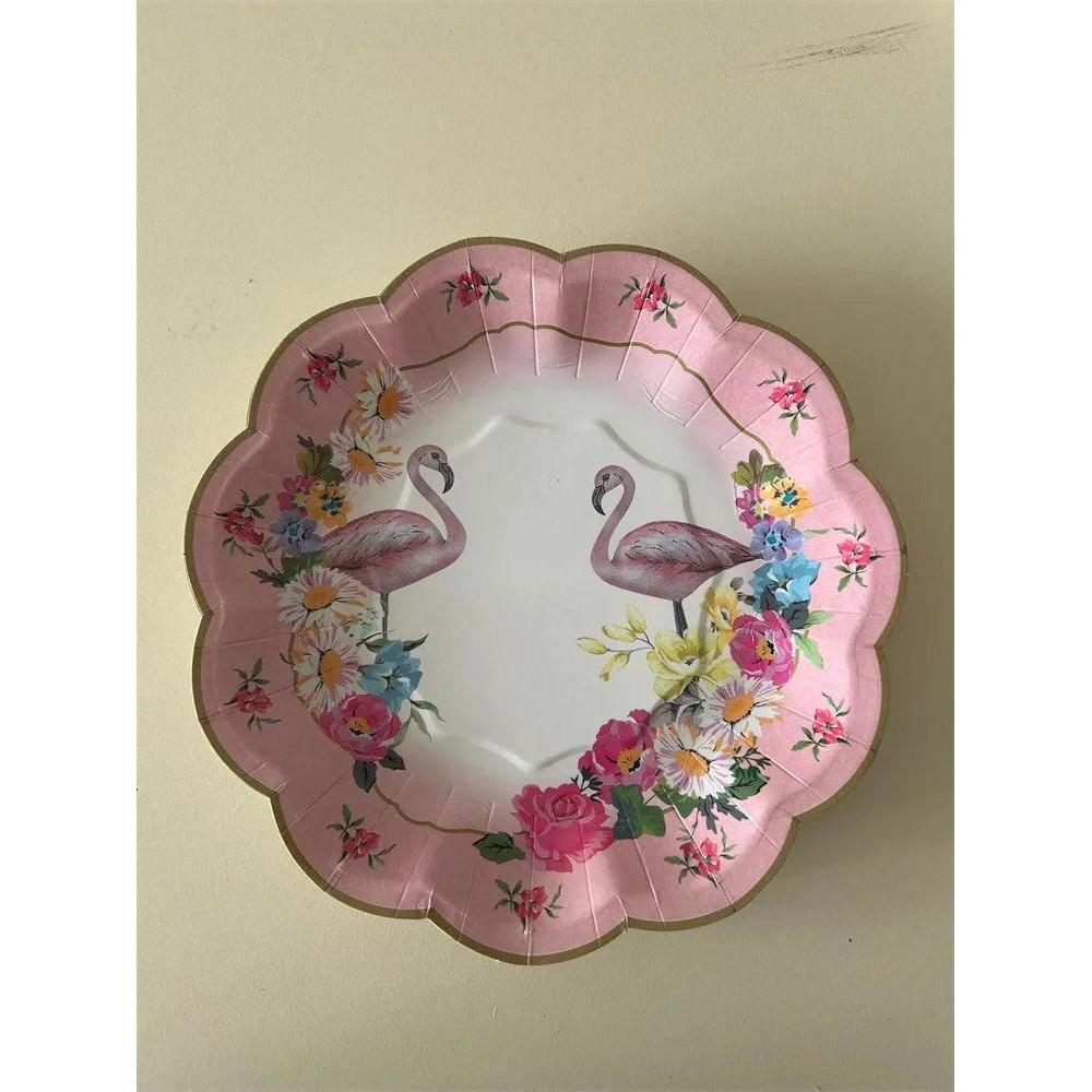 Dainty Floral Tea Party Paper Plates, 7" (8 Pack) 11 by HitMyNeed