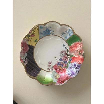 Dainty Floral Tea Party Paper Plates, 7" (8 Pack) 13 by HitMyNeed