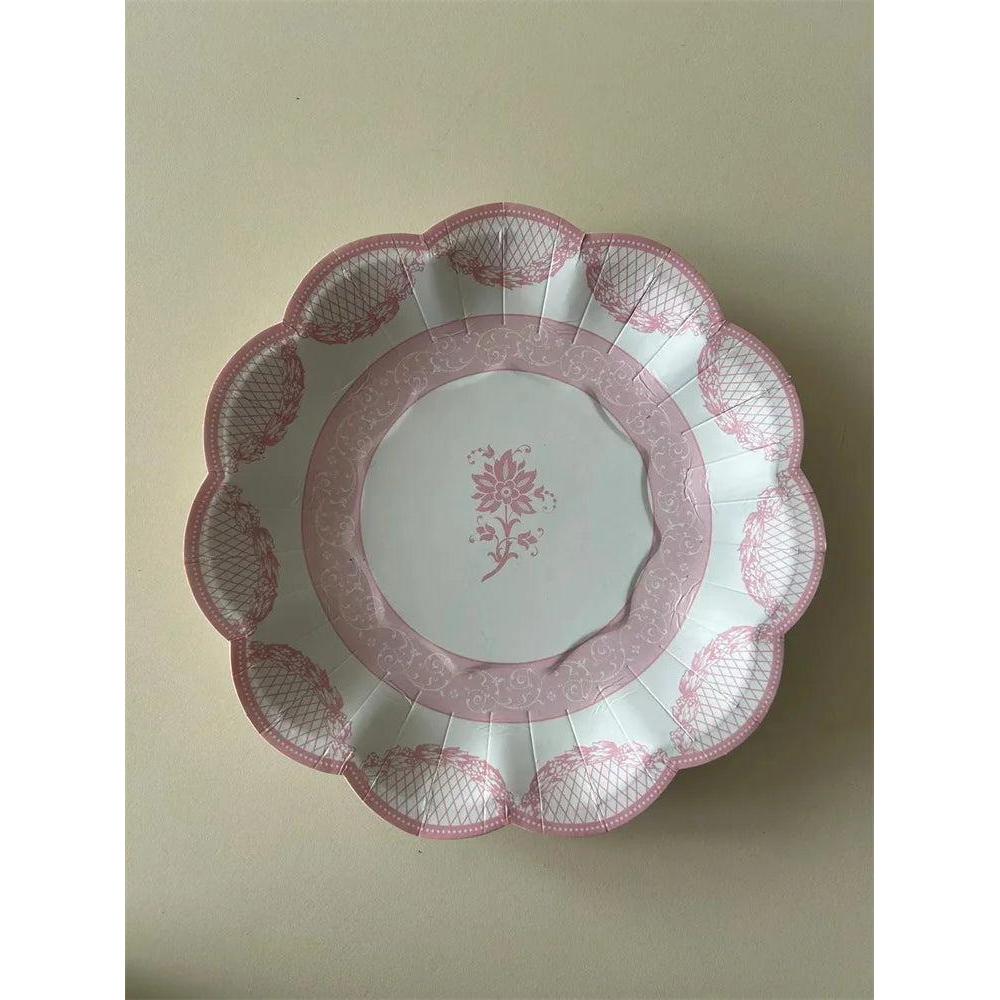 Dainty Floral Tea Party Paper Plates, 7" (8 Pack) 16 by HitMyNeed