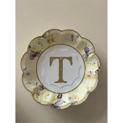 Dainty Floral Tea Party Paper Plates, 7" (8 Pack) 17 by HitMyNeed